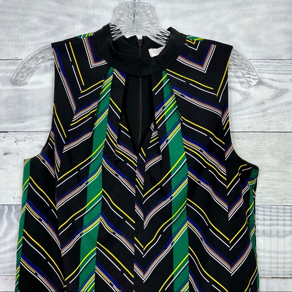 1. State Chevron Print Dress - Picture 3 of 6